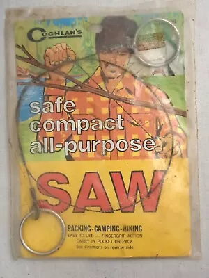 Sealed 1972 Coghlan's Pocket Saw Survival Outdoor Hunting Camping Tool Vintage • $9