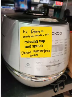 As New Display Model Cuckoo IH Pressure Rice Cooker 10 Cups CRP-CHSS1009FN FPost • $499.99