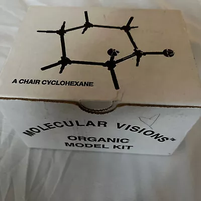 MOLECULAR VISIONS Science Organic Model Kit Chair Cyclohexane  Chemistry-O • $16.50