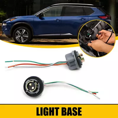 2pcs 1157 LED Stop Car Brake Light Turn Bulb Socket Harness Wire Pig Tail Plug • $10.09