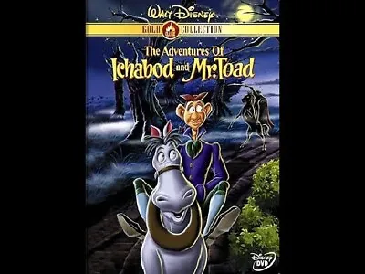 The Adventures Of Ichabod And Mr. Toad US Disney Gold (w/Bonus Gift) (Sealed) • £5.99