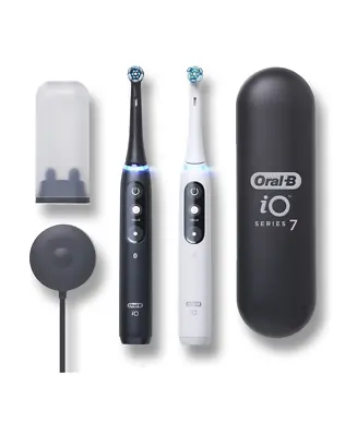 $299 • Buy New Oral-B Io7 Series Dual Handle Electric Toothbrush Pack