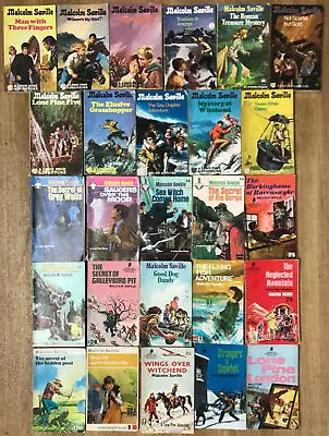 BIG Collection/Bundle Of 26 Malcolm Saville Vintage Paperbacks • £140