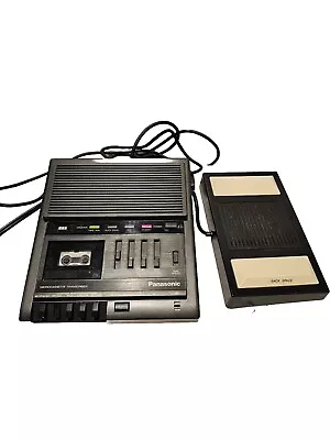 PANASONIC RR-930 Desktop MicroCassette Transcriber Recorder + Foot Pedal Excelle • $69