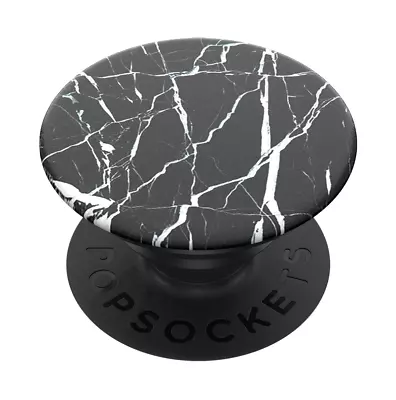 $16.95 • Buy PopSockets PopGrip Phone Grip Stand Mount Holder Swap - Black Marble