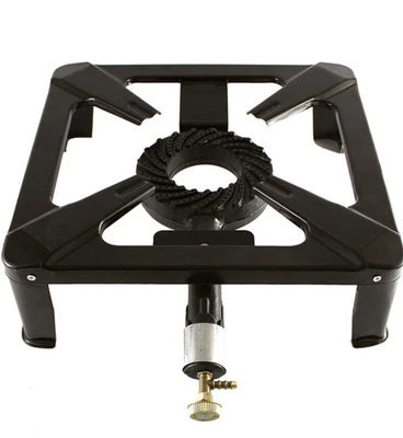 £23.43 • Buy HEAVY Cast Iron Large Gas LPG Burner Cooker Gas Boiling Ring Restaurant Catering
