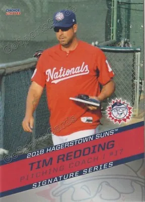 2018 Hagerstown Suns Tim Redding PC Washington Nationals • $1.49