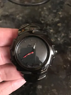 RARE-Oakley Blade Watch  Black On Black Metal • $800