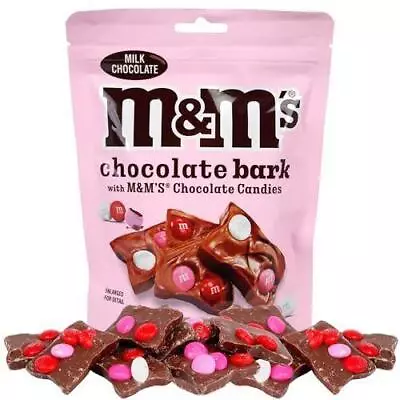 Limited Edition M And M’s Milk Chocolate Bark Valentine’s Day Candy Gift Bag... • $19.99