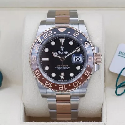 Rolex GMT Root Beer 126711 Complete Set Fantastic Condition 2019 • £14995