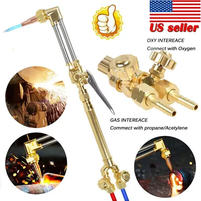 Victor Style Oxygen Acetylene Cutting Welding Torch CA1350 100FC Gas Welder Tool • $46