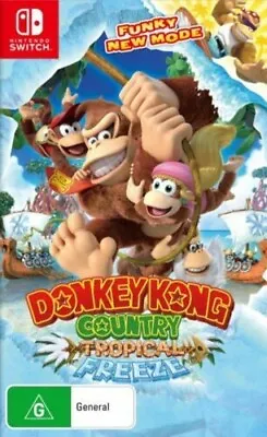 $65.95 • Buy Donkey Kong Country: Tropical Freeze Nintendo Switch Aus Game
