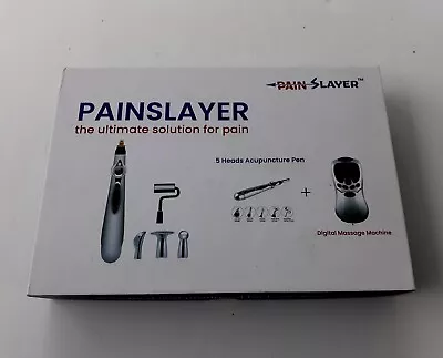 $11.99 • Buy Painslayer Acupuncture Pen Kit 5 In 1 Electronic Acupressure Massage Pen 