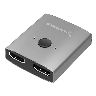 Sabrent 2-Port 4K HDMI Sharing Switch (DA-HSW2) • $12.99