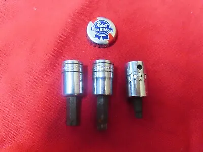 Snap-OnMacTorx Sockets(3)pc T4550AMac T27USA~AVG/GD🤠🤠🤠SO3.2.24 • $15.78