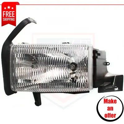 New Headlight Halogen Left Side For 1999-2001 Dodge Ram 1500 2500 3500 • $144.99