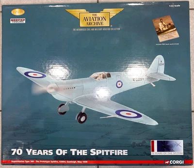 £135 • Buy Corgi Aviation Archive AA33908 1/32 Supermarine Type 300 Prototype Spitfire