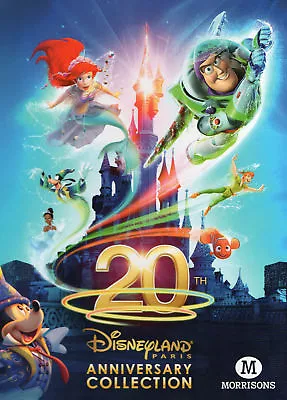 £0.99 • Buy DISNEYLAND PARIS 20TH  ANNIVERSARY CARDS BASE/ BASIC CHOOSE By MORRISONS