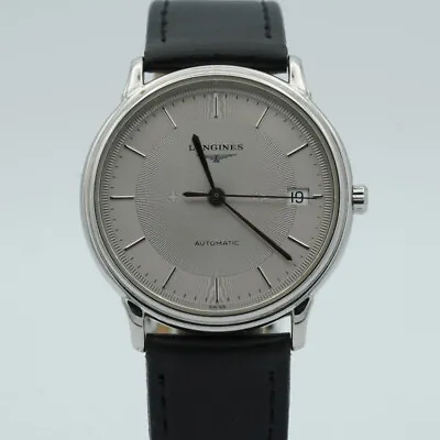 Longines Les Grande Automatic Men's Watch 34MM Steel Vintage Fine L221 L4.678.4 • £648.65