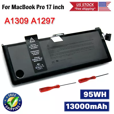NEW OEM Battery A1309 For MacBook Pro 17  A1297 Early 2009/Mid 2009 2010 NEW • $36.90