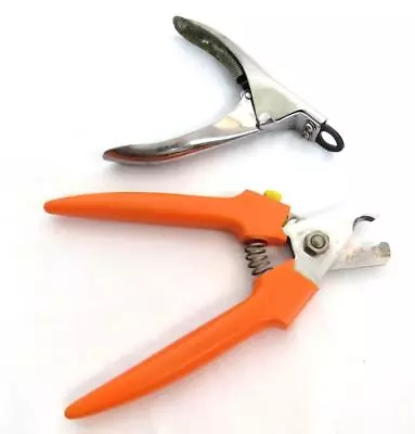 Dog Cat Pet Nail Clippers Set Of 2 One Says Lambert Orange One Miller Forge • $7.99