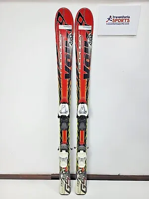 Völkl Racetiger GS R JR 130 Cm Ski + Marker 7 Bindings Winter Sport Snow Fun • $112.49