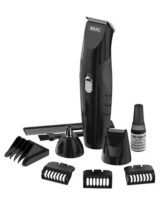 WAHL Beard Moustache Facial Hair Nose Cordless Rechargeable Trimmer Clippers • $50