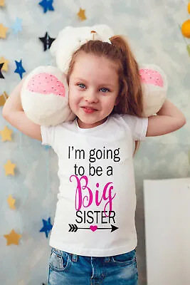 I'm Going To Be A Big Sister Baby/Vest Or Tshirt - Pregnancy Announcement • £9.80