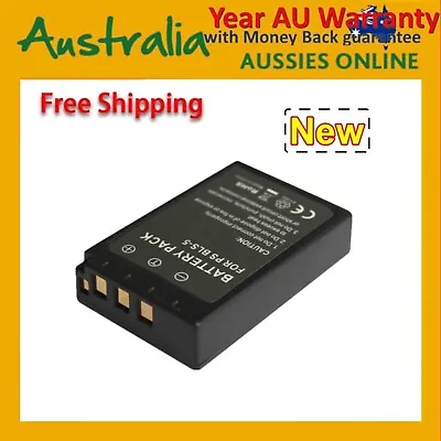 AUS Battery 2500mAh For PS-BLS5 BLS-5 Olympus OM-D E-M10 EM10 Mark IV Camera • $16.75