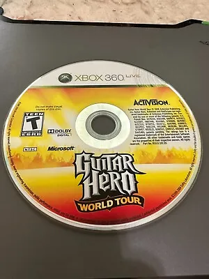 $13.97 • Buy Guitar Hero World Tour Xbox 360 2008 Disc Only