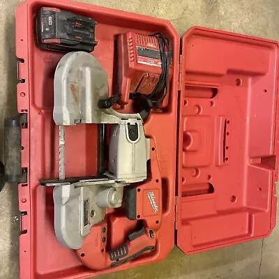 Milwaukee Deep Cut Band Saw Kit 0729-20 M28 28V - Battery Charger Case  TESTED • $230