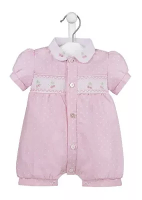 £9.99 • Buy Baby Girls Dandelion Romper With Smocking Newborn New With Tags