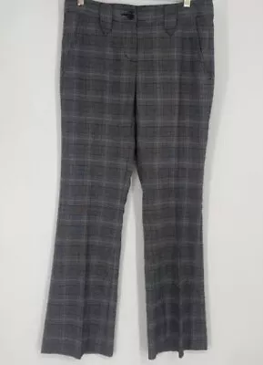 Cabi Counsel Glen Plaid Trouser Pants Gray Womens Size 4 Career Business 922R • $5.99