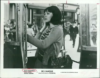1969 Actor Elsa Martinelli De L'Amour Beaux Arts Theater 8X10 Vintage Photo • $24.99