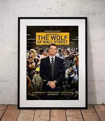 The Wolf Of Wall Street 2013 Movie Film Poster Print • £5.85