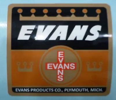 1950's Evans Tricycle Trike Bike Head Badge Decal • £14.60