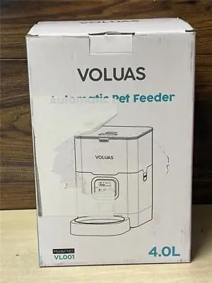 VOLUAS Automatic Programmable Cat Pet Feeder 4L Meal Timing Dry Food Meal • $30