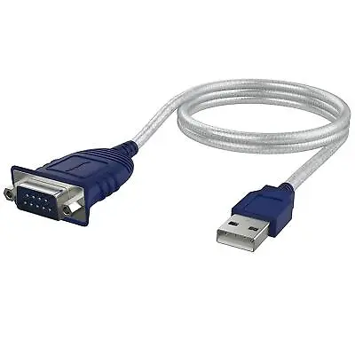 Sabrent USB 2.0 To Serial (9-Pin) DB-9 RS-232 Converter Cable (CB-DB9P) • $9.99