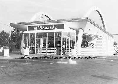 Vintage Route 66 McDonald's Restaurant PHOTO Sign Drive-In Diner 1958 Missouri • $5.48