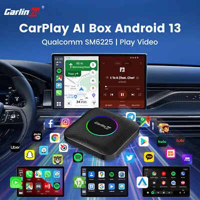 Carlinkit Wireless Multimedia Video Player Carplay AI BOX Android Auto Adapter • $88.99