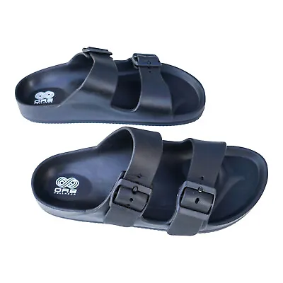 £13.99 • Buy Orthopaedic Sandals Arch Support Shoes Plantar Fasciitis Heel Cup Beach Black