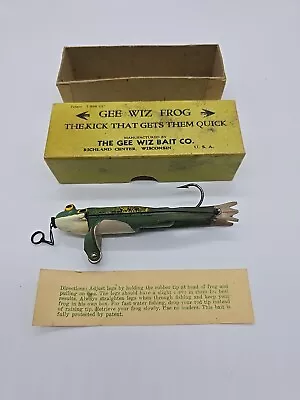 Mint Condition Gee Whiz Frog In Box With Paper • $108.14