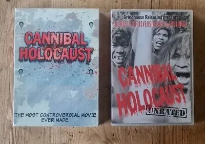 Cannibal Holocaust  UNRATED ULTRA Rare  Collectors Deluxe Edition UK Compatible  • £36.50