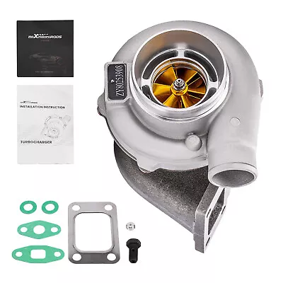 GT3037 Universal Billet Wheel Turbo Charger For 2.5-3.0L Boost Up To 500HP • £233.55