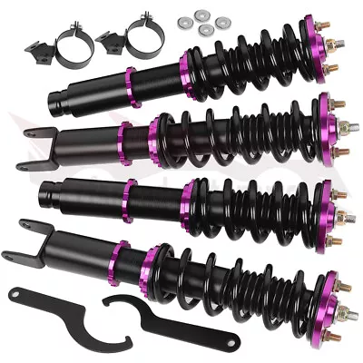 Purple Coilovers Struts Shocks Suspension Kits Adj Height For 96-00 Honda Civic • $205.38