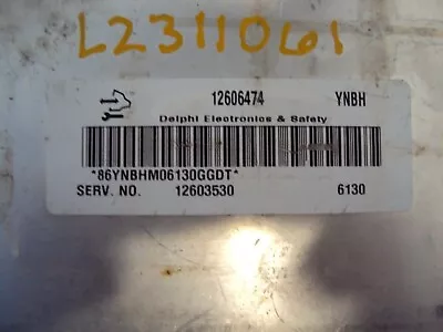 06 CHEVROLET Impala 3.5L ECM ECU COMPUTER 12603530 • $25