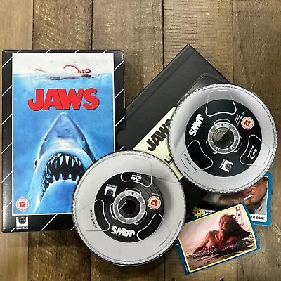 Jaws -  Blu Ray / DVD In Retro VHS Packaging - Uk - 12 • £29.99