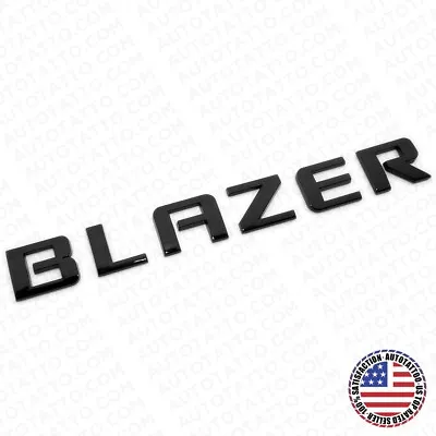 19-23 Chevrolet Blazer Rear Liftgate Gloss Black Letter Nameplate Badge Emblem • $14.99