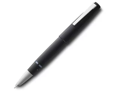 LAMY 001 2000 Black Medium (M) Gold Nib Fountain Pen 4000023 • $173