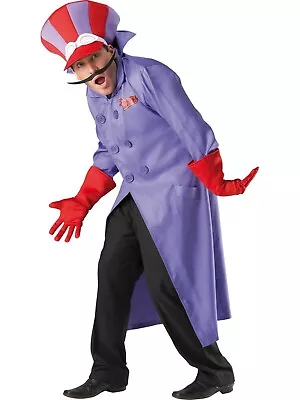 Dick Dastardly 80s Wacky Races Costume Stag Do Adult Fancy Dress • £39.99